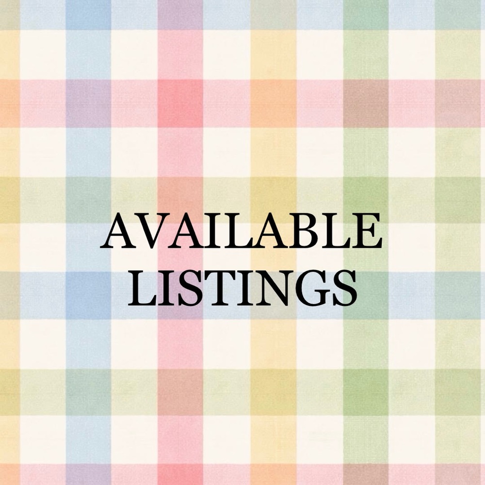 Available Listings 🩷